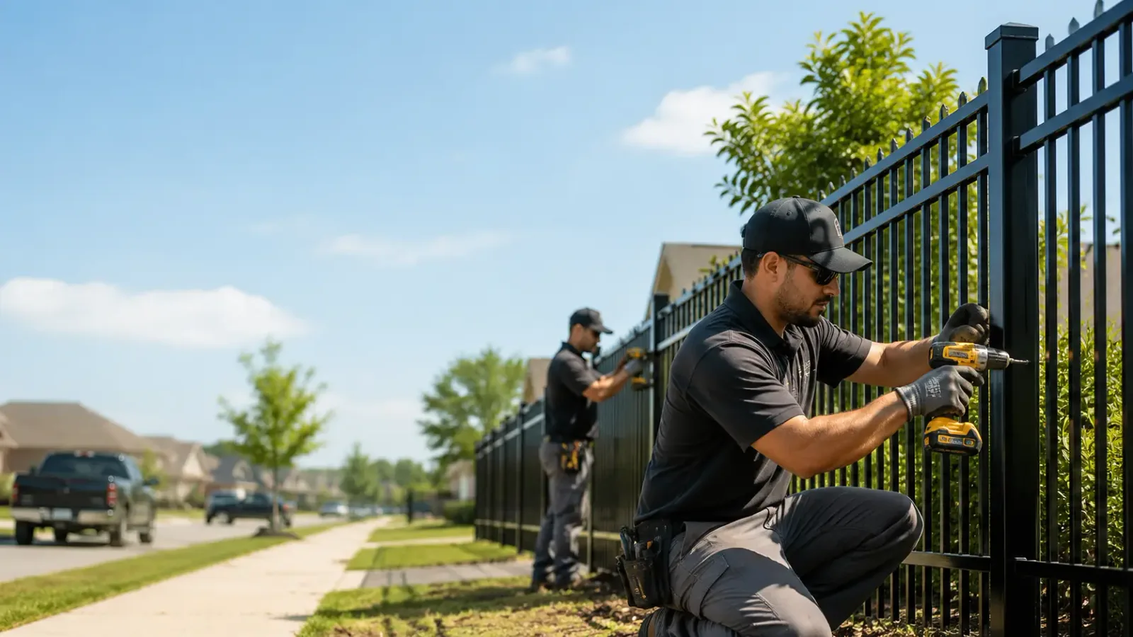 Metal Fence Installation in Schoolcraft, MI
